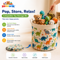 Zenvorik™ FoldaPop Toy Basket